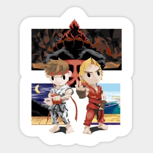 Street Fighter Rivals Sticker